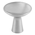 Hickory Hardware Maven 2-5/16" (59mm) Cabinet Knob/Hook (Satin Nickel)