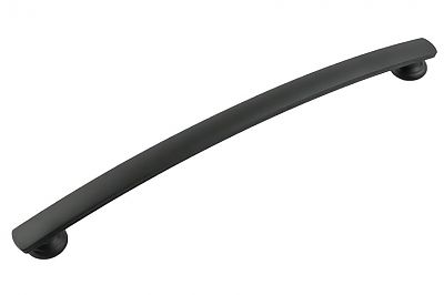 Hickory Hardware American Diner 8-13/16" (224mm) Center-to-Center Cabinet Pull (Matte Black)
