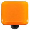 Hot Knobs Solids 1-1/2" (38mm) Glass Cabinet Knob (Pumpkin)