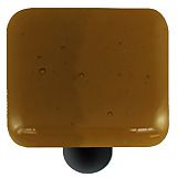 Hot Knobs Solids 1-1/2" (38mm) Glass Cabinet Knob (Light Bronze)