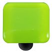 Hot Knobs Solids 1-1/2" (38mm) Glass Cabinet Knob (Spring Green Opal)