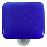 Hot Knobs Solids 1-1/2" (38mm) Glass Cabinet Knob (Deep Cobalt Blue)
