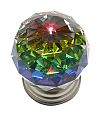 JVJ Hardware Pure Elegance 2" (51mm) Leaded Crystal Cabinet Knob (Satin Nickel/Crystal)