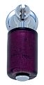JVJ Hardware Murano 2-3/16" (56mm) Glass Pendant Pull (Polished Chrome/Purple)
