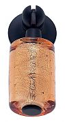 JVJ Hardware Murano 2-3/16" (56mm) Glass Pendant Pull (Oil Rubbed Bronze/Gold)