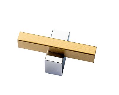 Lewis Dolin Two-Tone 1-7/8" (48mm) Cabinet Knob