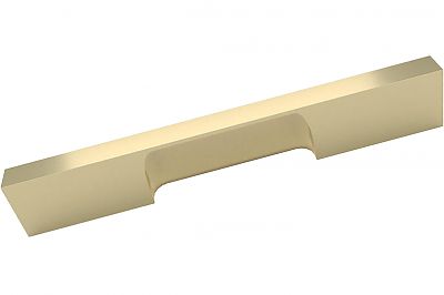 Omnia Elite 4" (102mm) Center-to-Center Cabinet Pull (Satin Brass)