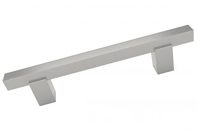Omnia Elite 4" (102mm) Center-to-Center Cabinet Pull (Satin Nickel)