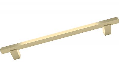 Omnia Elite 8" (203mm) Center-to-Center Cabinet Pull (Satin Brass)