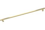 Omnia Elite 18" (457mm) Center-to-Center Cabinet Pull (Satin Brass)