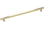 Omnia Elite 18" (457mm) Center-to-Center Appliance Pull (Satin Brass)