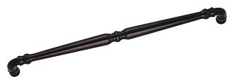 Omnia 18" (457mm) Center-to-Center Traditions Appliance Pull (Oil Rubbed Bronze/Black)