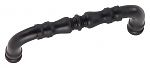Omnia 3-1/2" (89mm) Center-to-Center Traditions Cabinet Pull (Oil Rubbed Bronze/Black)