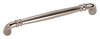 Omnia 7" (178mm) Center-to-Center Traditions Cabinet Pull (Polished Nickel)