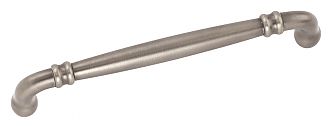 Omnia 7" (178mm) Center-to-Center Traditions Cabinet Pull (Satin Nickel)