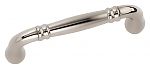 Omnia 3-1/2" (89mm) Center-to-Center Traditions Cabinet Pull (Polished Nickel)