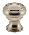 Omnia 1" (25mm) Traditions Cabinet Knob (Satin Nickel)