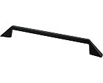 R. Christensen Right 7-9/16" (192mm) Center-to-Center Cabinet Pull (Black)