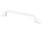 R. Christensen Right 5-1/16" (129mm) Center-to-Center Cabinet Pull (White)