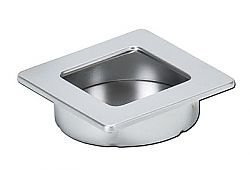 R. Christensen Stylus 1-1/2" (38mm) Recessed Cabinet Pull (Dull Chrome)