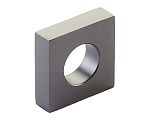Schaub and Company Cafe 7/8" (22mm) Center-to-Center Modern Oval Slot Cabinet Knob (Gun Metal)