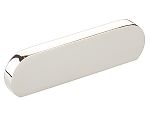 Schaub and Company Cafe 3" (76mm) Center-to-Center Modern Oval Cabinet Pull (Polished Nickel)