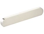 Schaub and Company Cafe 5" (128mm) Center-to-Center Modern Oval Cabinet Pull (Brushed Nickel)