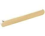 Schaub and Company Cafe 8" (203mm) Center-to-Center Modern Oval Cabinet Pull (Vintage Brass)