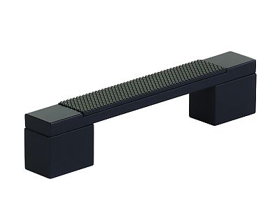 Schaub and Company Urbano 4" (102mm) Center-to-Center Cabinet Pull (Matte Black)