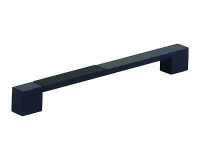 Schaub and Company Urbano 8" (203mm) Center-to-Center Cabinet Pull (Matte Black)