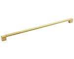 Schaub and Company Urbano 18" (457mm) Center-to-Center Cabinet Pull (Signature Satin Brass)