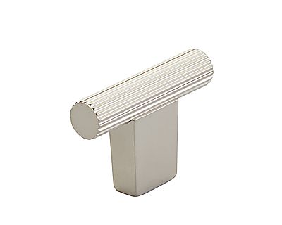 Schaub and Company Aspero 2" (51mm) Cabinet T-Knob (Brushed Nickel)