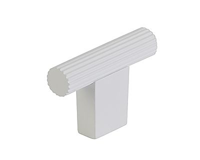Schaub and Company Aspero 2" (51mm) Cabinet T-Knob (Matte White)