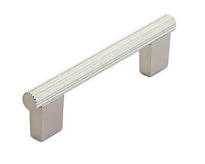 Schaub and Company Aspero 3" (76mm) Center-to-Center Cabinet Pull (Brushed Nickel)