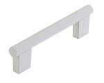 Schaub and Company Aspero 3" (76mm) Center-to-Center Cabinet Pull (Matte White)