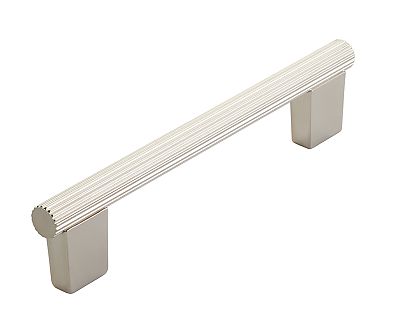 Schaub and Company Aspero 5" (128mm) Center-to-Center Cabinet Pull (Brushed Nickel)