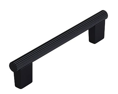 Schaub and Company Aspero 5" (128mm) Center-to-Center Cabinet Pull (Matte Black)