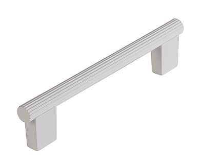 Schaub and Company Aspero 5" (128mm) Center-to-Center Cabinet Pull (Matte White)
