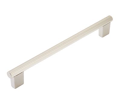 Schaub and Company Aspero 8" (203mm) Center-to-Center Cabinet Pull (Brushed Nickel)