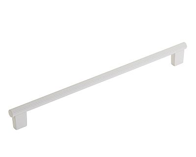 Schaub and Company Aspero 12" (305mm) Center-to-Center Cabinet Pull (Matte White)