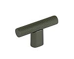 Schaub and Company Monza 2" (51mm) Cabinet T-Knob (Matte Green)