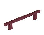 Schaub and Company Monza 4" (102mm) Center-to-Center Cabinet Pull (Magenta)