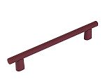 Schaub and Company Monza 6" (152mm) Center-to-Center Cabinet Pull (Magenta)