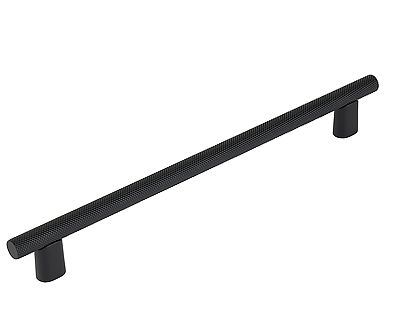 Schaub and Company Monza 8" (203mm) Center-to-Center Cabinet Pull (Matte Black)