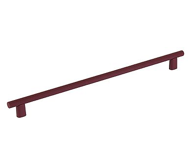 Schaub and Company Monza 12" (305mm) Center-to-Center Cabinet Pull (Magenta)