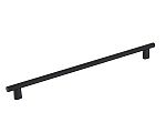 Schaub and Company Monza 12" (305mm) Center-to-Center Cabinet Pull (Matte Black)
