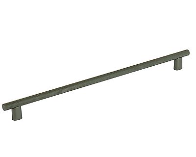 Schaub and Company Monza 12" (305mm) Center-to-Center Cabinet Pull (Matte Green)