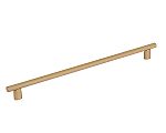 Schaub and Company Monza 12" (305mm) Center-to-Center Cabinet Pull (Signature Satin Brass)