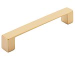 Schaub and Company Italian Designs Classico 5" (128mm) Center-to-Center Cabinet Pull (Signature Satin Brass)