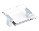 Schaub and Company Positano 2-1/2" (64mm) Center-to-Center Cabinet Pull (Chrome/Clear)